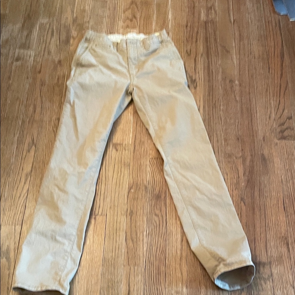 Boys Size 14 tall GAP khaki Pants with adjustable waist